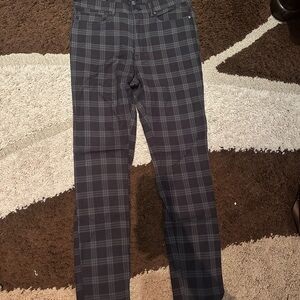 Plaid Gray Pants H&M
